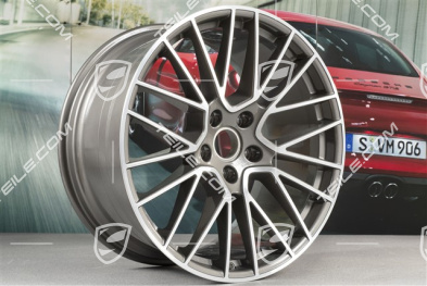 21" Felgensatz RS Spyder, 11J x 21 ET49 + 9,5J x 21 ET46, für den Cayenne Coupe
