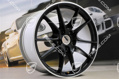 20" Carrera S (III) Felgensatz, 8,5J x 20 ET51 + 11J x 20 ET70, Felgenstern in Schwarz