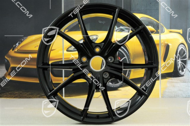 20" Felgensatz Carrera S IV, Felgen 8,5 J x 20 ET49 + 11,5 J x 20 ET56, in Schwarz