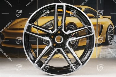 20" Felga "Macan Turbo", 10J x 20 ET19, CMS, czarny perłowy metalik Jet Black