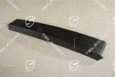 C-pillar outer cover / trim, Black matte, L