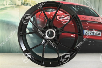 21-inch GT3 wheel rim, 11,5J x 21 ET46, black satin matt