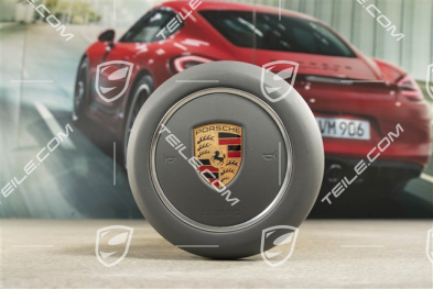 Airbag-Einheit, Fahrerseite, Leder