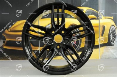 20" Komplet felg Sport Design, 8,5J x 20 ET51 + 11J x 20 ET52, czarny półmat satyna