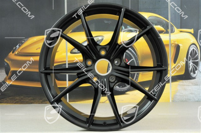 20-inch wheel rim Carrera S IV, 10J x 20 ET45, black satin matt