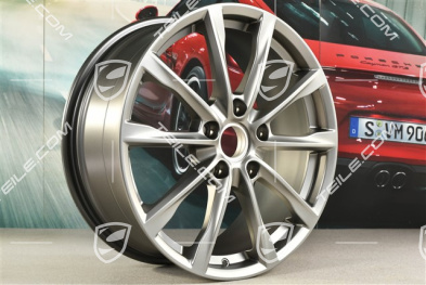 19" Felge Boxster S, 8J x 19 ET57, Platinum-Seidenmatt