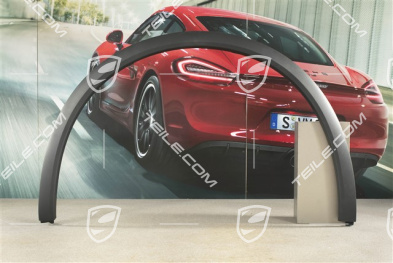 Wide wheel arch, front wing / fender moulding, black, L