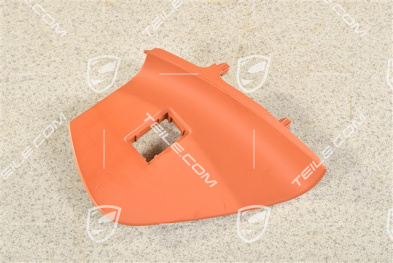 Osłona boczna dolnej części deski rozdzielczej, Opcja z wyłącznikiem Airbag, czerwona, R
