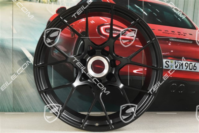 21-inch wheel rim GT3RS, 13J x 21 ET31, black satin matt