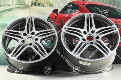 19" Komplet felg TURBO I, przód 8J x 19 ET57 + tył 9,5J x 19 ET46