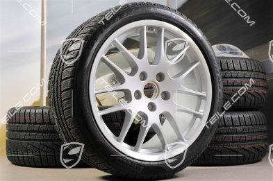20-inch RS Spyder winter wheel set, wheels: 9,5J x 20 ET65 + 10,5J x 20 ET65 + Pirelli winter tyres 255/40 R20 + 285/35 R20 + TPM sensors