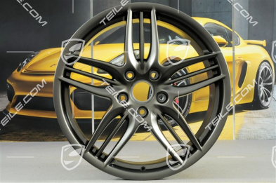 20" Komplet felg Sport Design, 8,5J x 20 ET51 + 11J x 20 ET52, platynowy półmat satyna