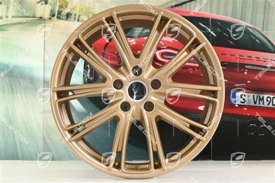 21" Felge Panamera Exclusive, 9,5J x 21 ET71, in Aurum
