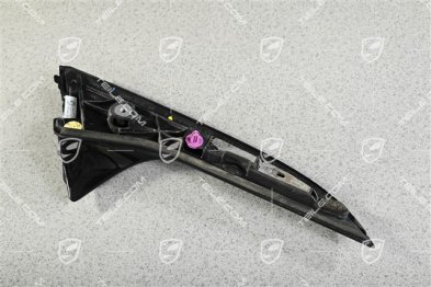 Rear spoiler trim, Black, L