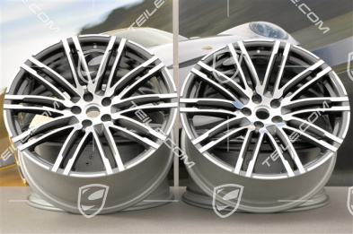 21" komplet felg Turbo III, 9J x 21 ET26 + 10J x 21 ET19