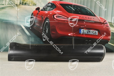 Strip, Rear door, Aluminium Package Black, (With Aerokit with sill cover), R
