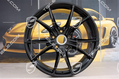20" Komplet felg Carrera S IV, 8J x 20 ET57 + 10J x 20 ET45, czarny połysk