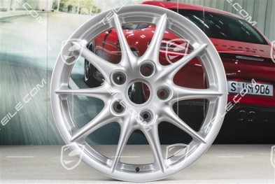 17" Komplet felg Carrera II mod. 2002, 7J x 17 ET50 + 9J x 17 ET55