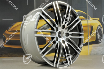 20-inch wheel rim set Turbo III, 8,5J x 20 ET57 + 10J x 20 ET50