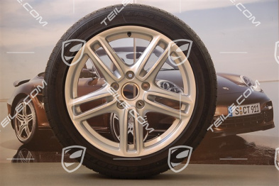 19" Panamera Turbo All-Season-Räder, Felgen 9J x 19 ET60 + 10J x 19 ET61 + ganzjährige Reifen 255/45 R19 + 285/40 R19