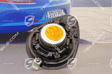 Coupe / Targa, Loudspeaker, Metropole blue, rear, R