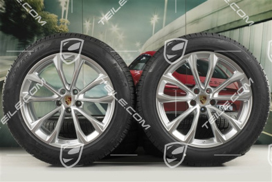 19-inch "Macan Design" winter wheels set, rims 8,5J x 19 ET21 + 9J x 19 ET21 + Pirelli winter tyres 235/55 R19 + 255/50 R19, with TPMS