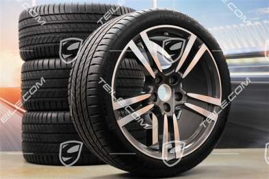21" Koła letnie Turbo II, 4x felgi 10J x 21 ET 50 + 4x opony 295/35 R 21 107Y XL, z czujnikami ciśnienia