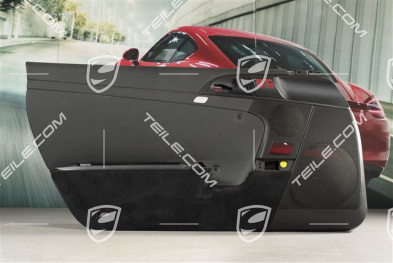 Türverkleidung, Coupé/Targa, ohne Klangpaket, Kunstleder, Sitzpositions Komfortsitz, Schwarz, L
