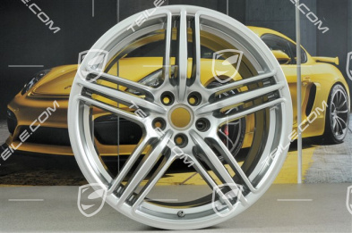 19" Felge Macan Design, 9J x 19 ET21, Brilliantsilber