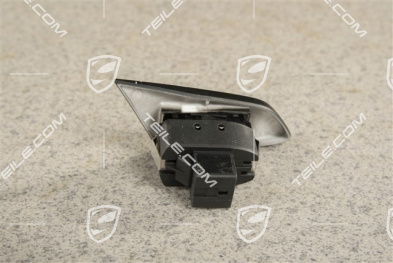 Central locking switch, Black matte, L