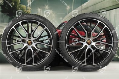 21-inch winter wheels set "Exclusive Design Sport", rims 9,5 J x 21 ET71 + 10,5 J x 21 ET71 + NEW Pirelli Sottozero III winter tires 275/35 R21 + 315/30 R21, black high gloss