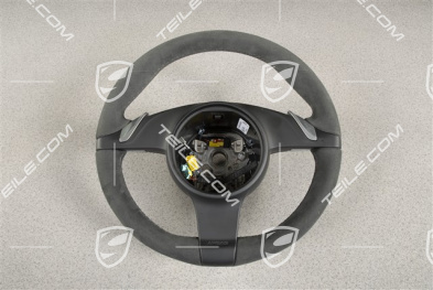 Sportowa kierownica PDK, Alcantara