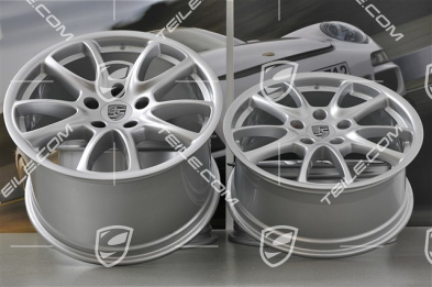 19-inch GT3 wheel set, 8,5J x 19 ET53 + 12J x 19 ET68