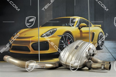 Tłumik końcowy z końcówką rury, 4.8L Turbo 368/382/397/404/419KW, R Tłumik końcowy z końcówką rury, 4.8L Turbo 368/382/397/404/419KW, R