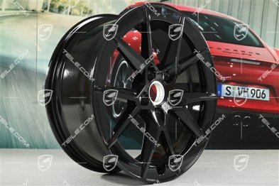 20" Carrera S Felge, 8,5J x 20 ET50, schwarz hochglanz