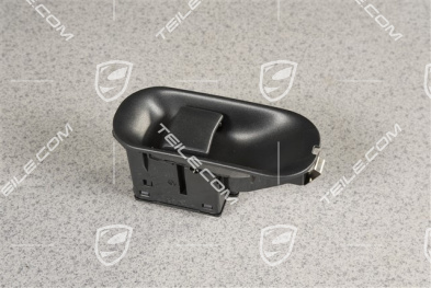 Switch, steering column adjustable axially and vertically, black-matte