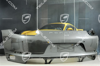 Rear bumper, C2/C2S, with Sports exhaust system, with ParkAssist and reversing camera