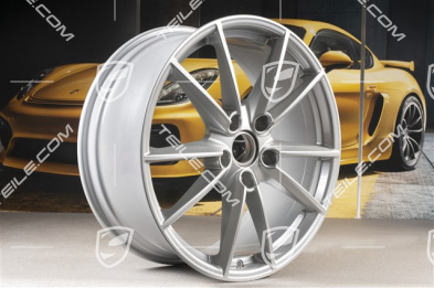 20" Felge Carrera S, 8,5J x 20 ET53, Brilliantchromlack