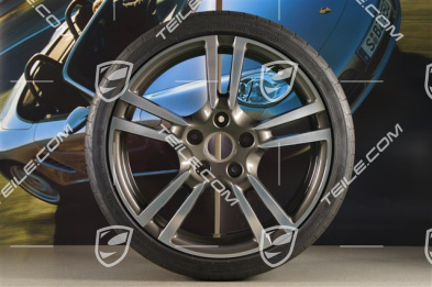 19-inch TURBO II summer wheel set, wheels: 8J x 19 ET57 + 11J x 19 ET67 + tyres: 235/35 ZR19 + 295/30 ZR19, with TPMS
