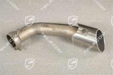 Exhaust system tail pipe, standard tailpipe, 4-pipe look, inner, L