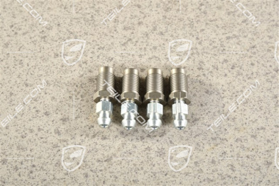 Repair set, bleeder screw set, front/rear breaks, GT3 CUP
