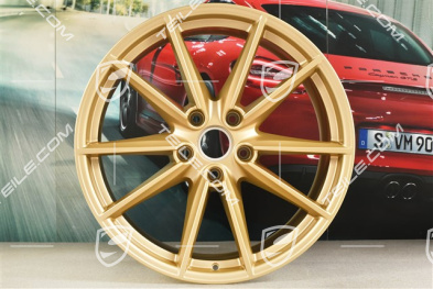 21" Felga Carrera S, 11,5J x 21 ET67, aurum satynowy półmat