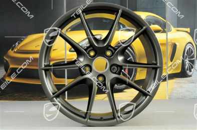 20" komplet felg Carrera S III, 8J x 20 ET57 + 9,5J x 20 ET45, platyna