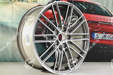 20" Felge 911 Turbo IV, 8,5J x 20 ET49, Titan