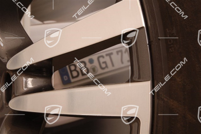 21" Koła letnie Turbo II, felgi 10J x 21 ET 50 + NOWE opony letnie 295/35 R 21 107Y XL, bez czujników ciśnienia