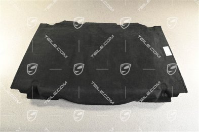 Verkleidung / Teppich, Motorabdeckung, Schwarz