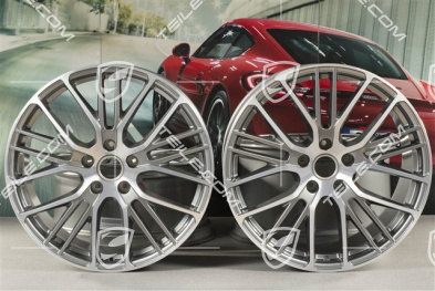 21" Felgensatz Panamera Exclusive Design Sport, 9,5J x 21 ET71 + 11,5J x 21 ET69