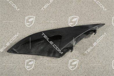 Front bumper disc / trim, Lower, Black, R