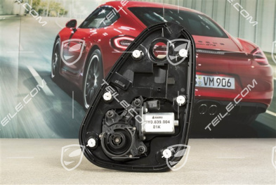 Blacha osłaniająca mechanizmy drzwi, Tył, R