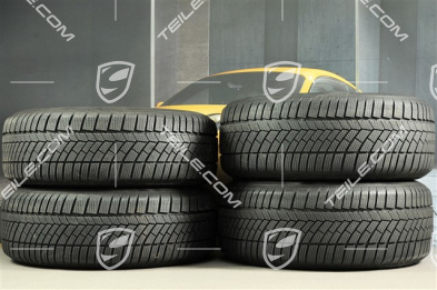 18" "Macan" Winterräder Satz, Felgen 8J x 18 ET21 + 9J x 18 ET21, Continental ContiWinterContact Winterreifen 235/60 ZR 18 + 255/55 ZR 18, mit RDK